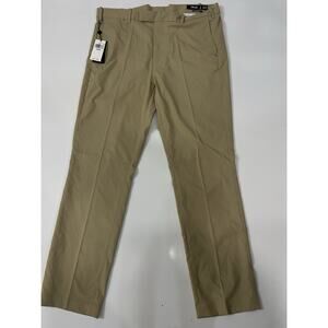RLX Ralph Lauren Golf Pants Men's 36x32 Tan Khakis Tailored Fit NWT MSRP $168.00